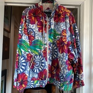 Vintage Andy John’s floral windbreaker